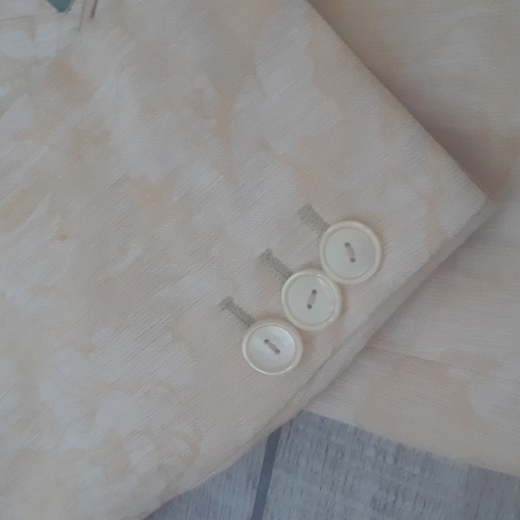 GORGEOUS!! GIORGIO'S OF PALM BEACH..LINEN/SILK BLAZER - Picture 3 of 11